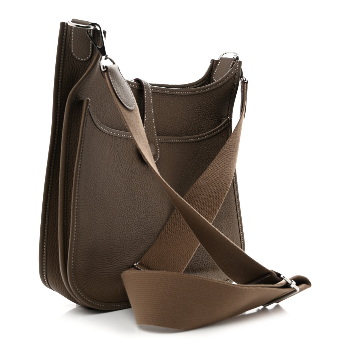 Hermes Taurillon Clemence Evelyne III Etoupe 3 of 14