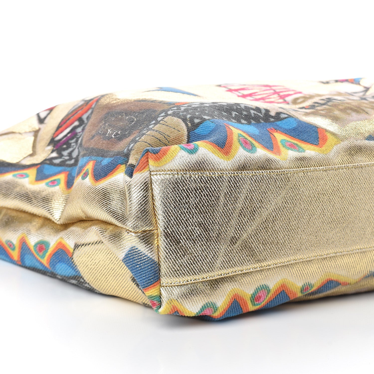 Chanel Graffiti Printed Canvas Street Spirit Tote Multicolor 8 of 9