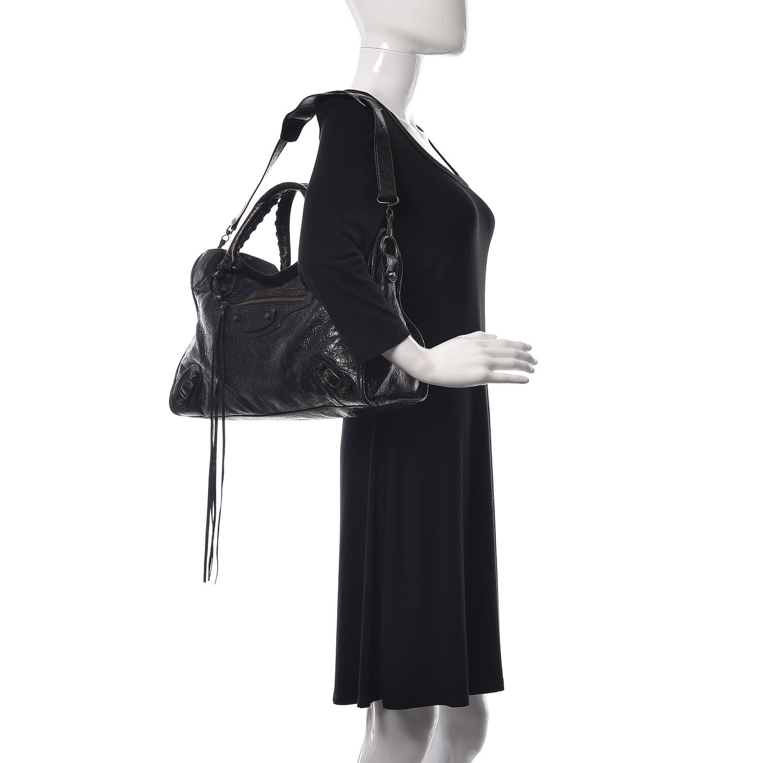 Balenciaga Agneau Classic Hardware City Black 2 of 11