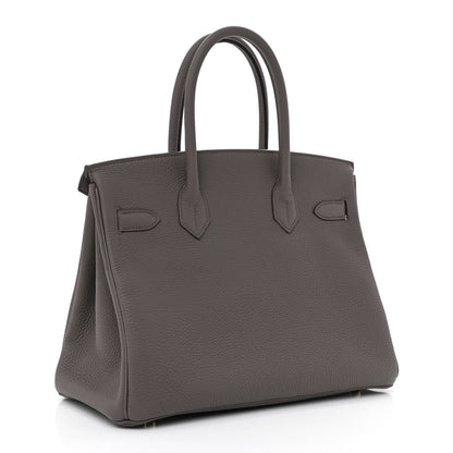 Hermes Togo Birkin 30 Etain 3 of 10
