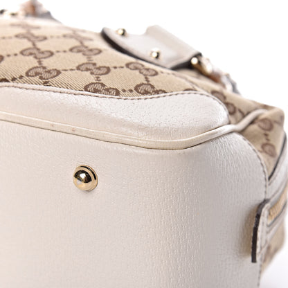 Gucci Monogram Bamboo Boston Off White 12 of 14