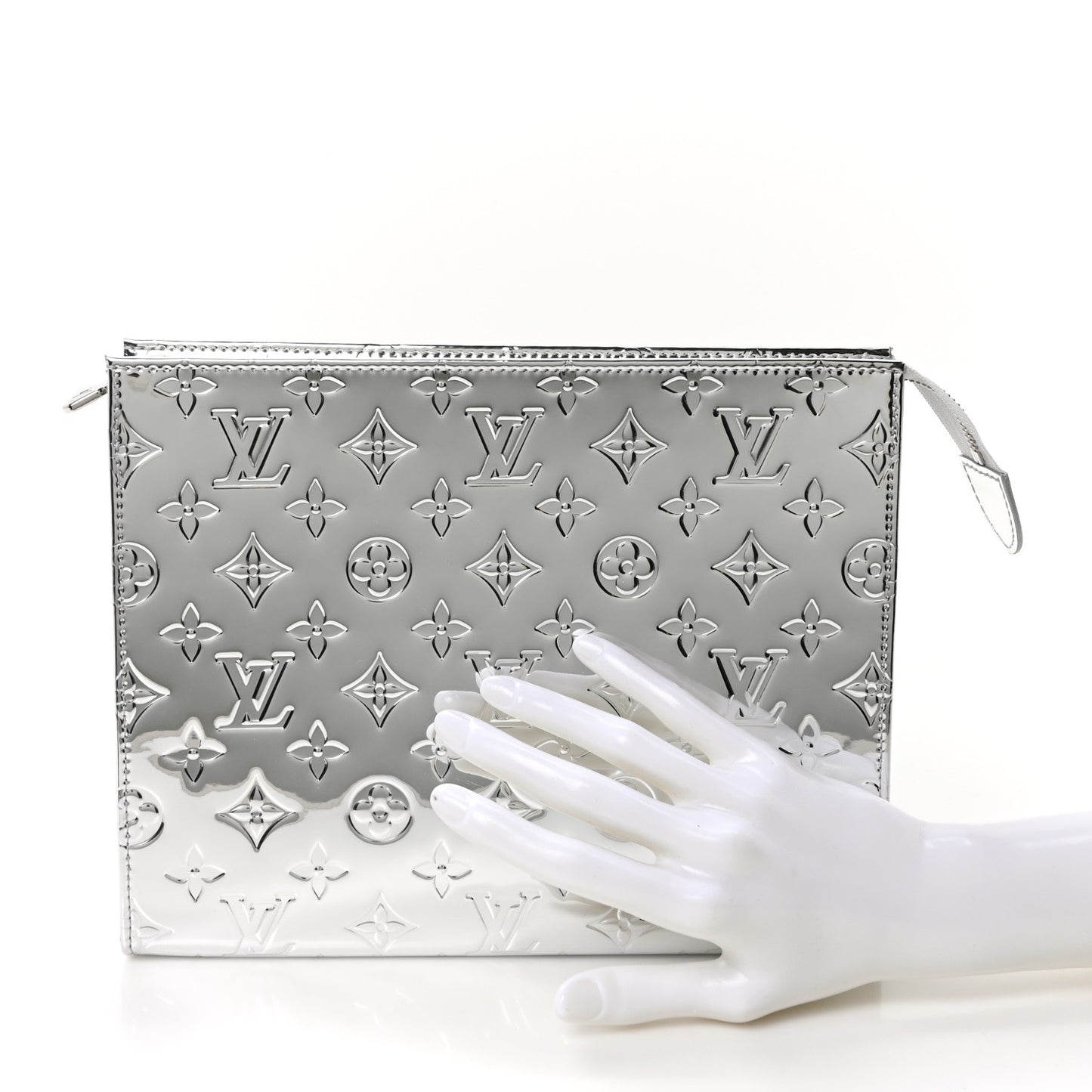 Monogram Miroir Toiletry Pouch Silver