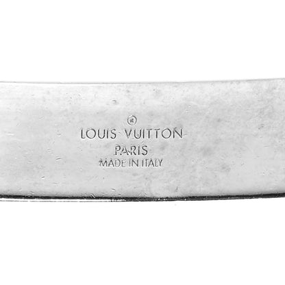 Louis Vuitton Monogram Chain Bracelet Silver 5 of 6