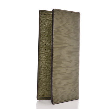Louis Vuitton Epi Brazza Wallet Kaki 3 of 7