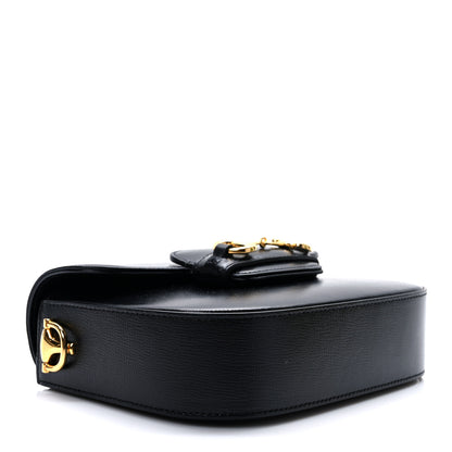 Gucci Azalea Calfskin Web Mini Horsebit 1955 Shoulder Bag Black 4 of 10