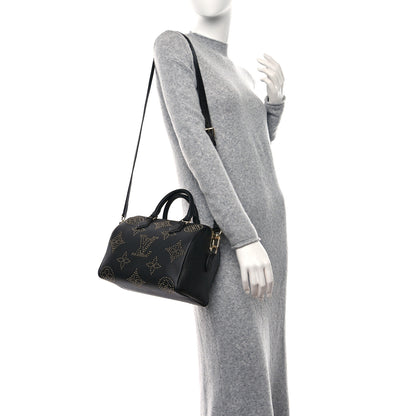Louis Vuitton Empreinte Monogram Giant Studded Speedy Bandouliere 25 Black 2 of 12