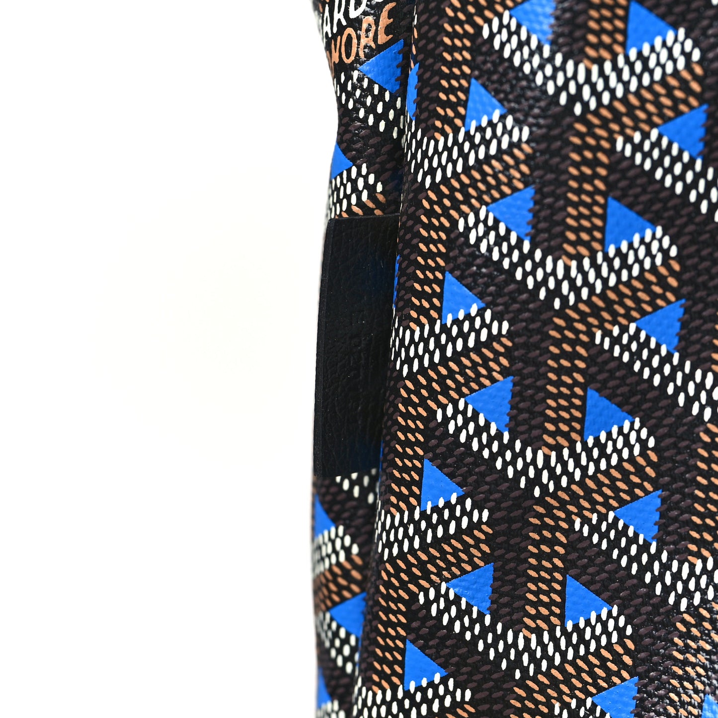 Goyardine Reversible Roseline Black Sky Blue