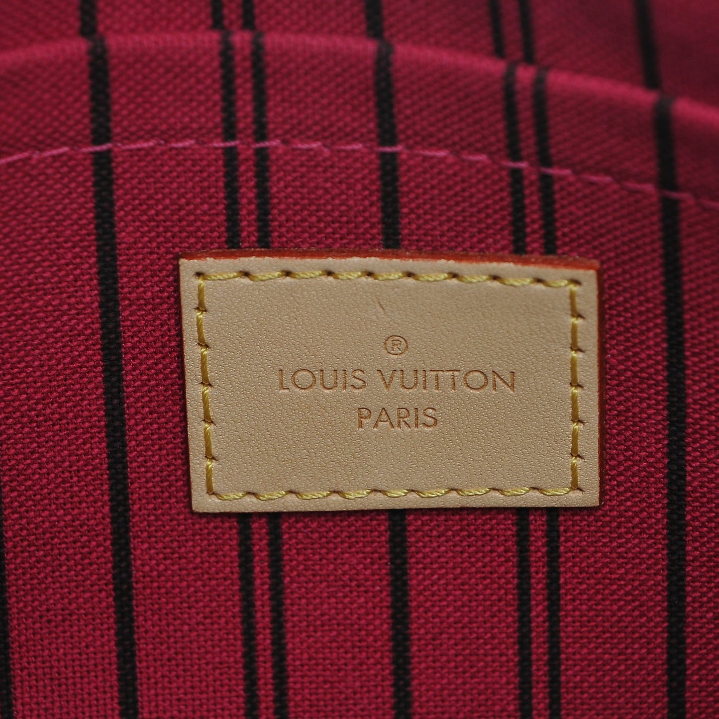 Monogram Neverfull MM GM Pochette Pivoine