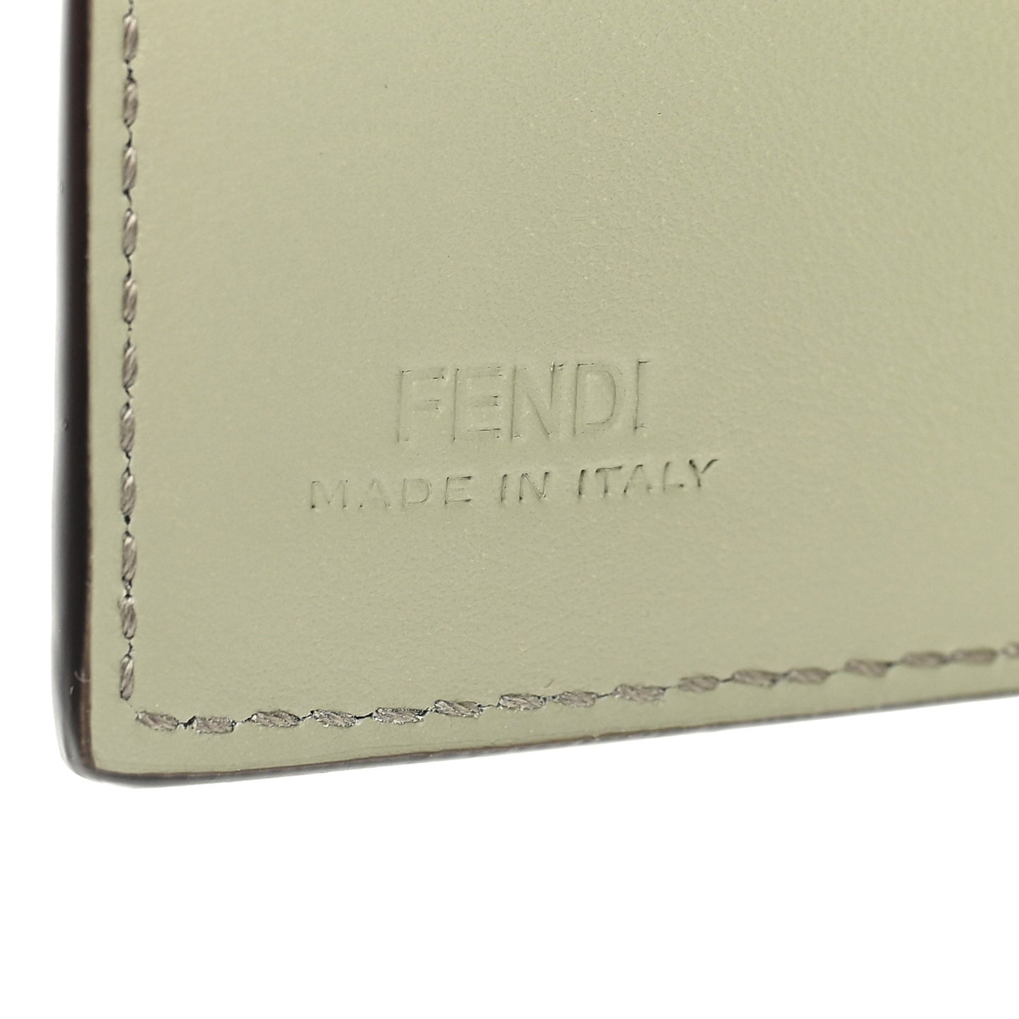 Elaphe Vitello Grace Python Print Micro Trifold Wallet Green Tea