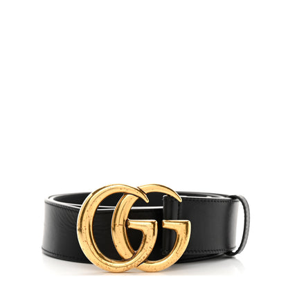 Gucci Calfskin Double G 40mm Belt 85/34 Black 1 of 10