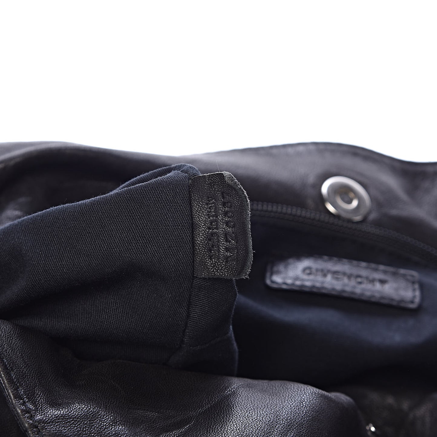 Lambskin Bettina Hobo Black