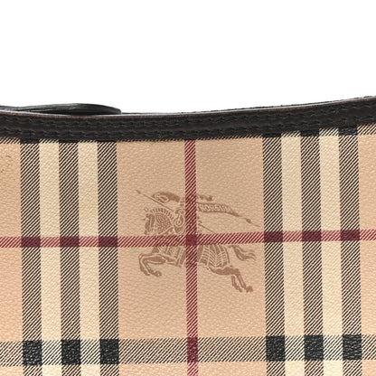 Burberry Haymarket Check Pochette Chocolate 9 of 11