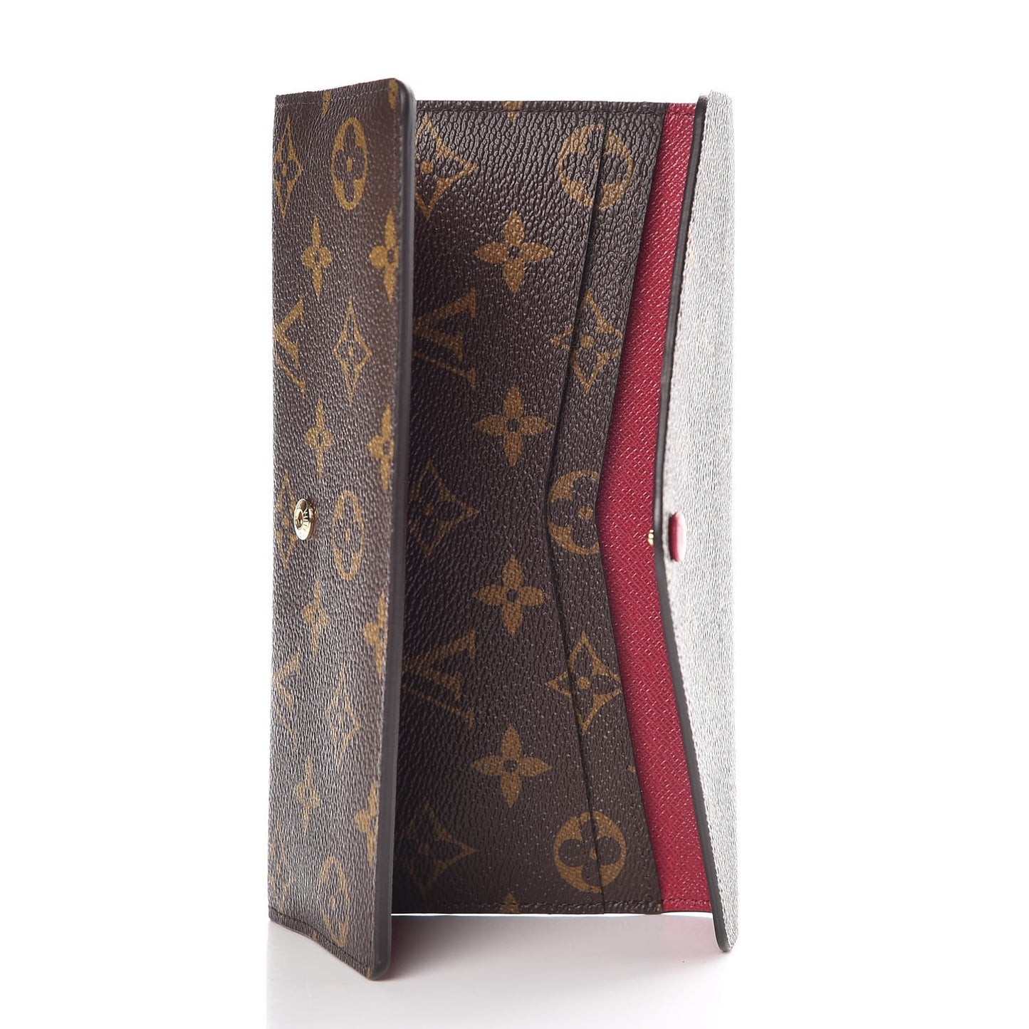 Monogram Josephine Wallet Fuchsia