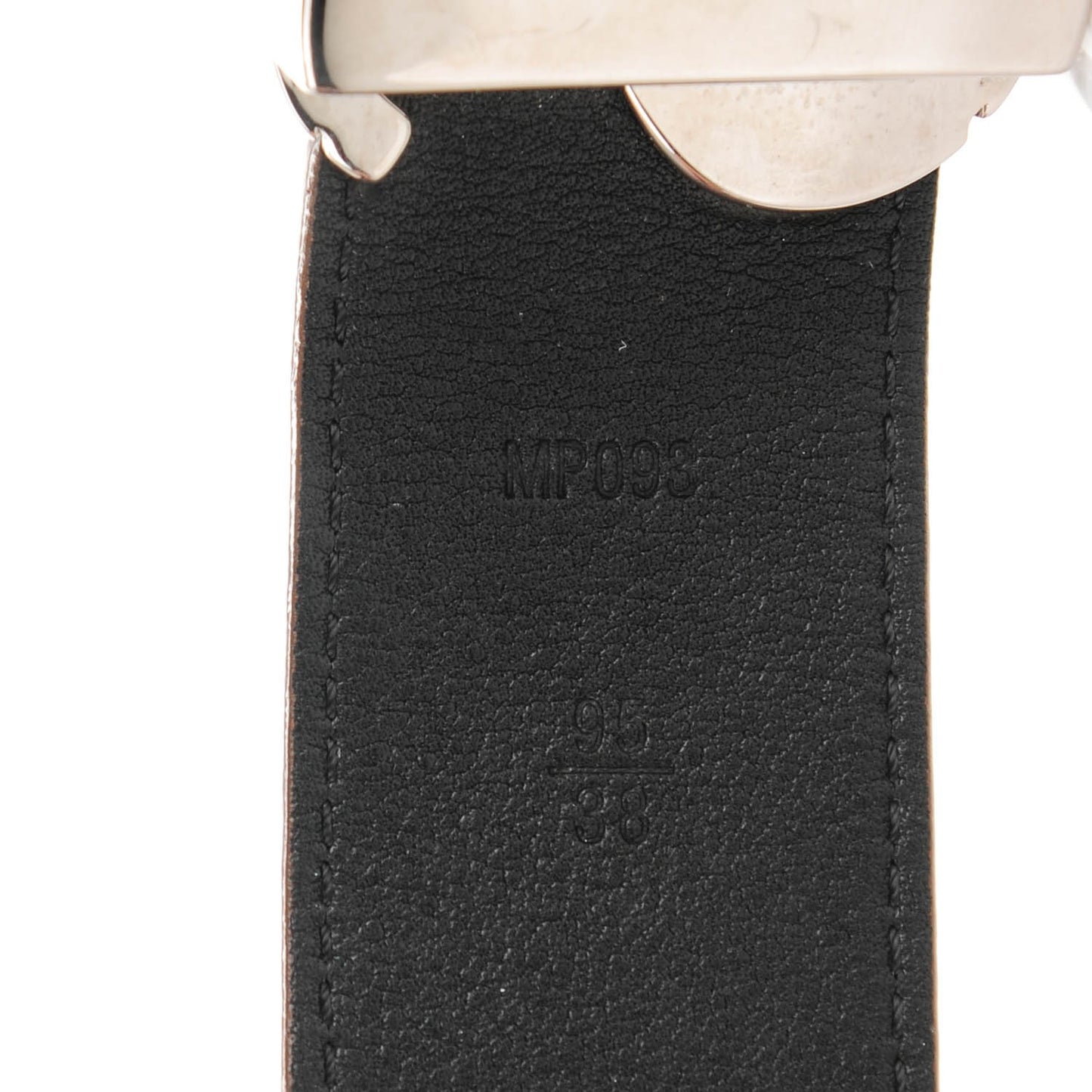 Calfskin Logo Belt 95 38