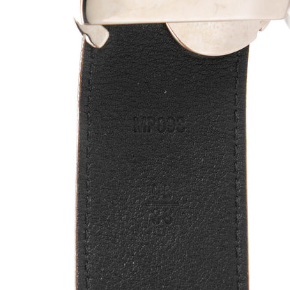 Louis Vuitton Calfskin Logo Belt 95 38 5 of 7