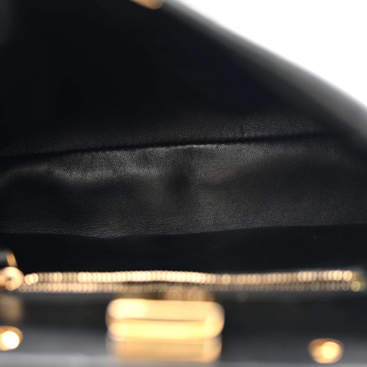 Nappa Mini Peekaboo Iconic Satchel Black