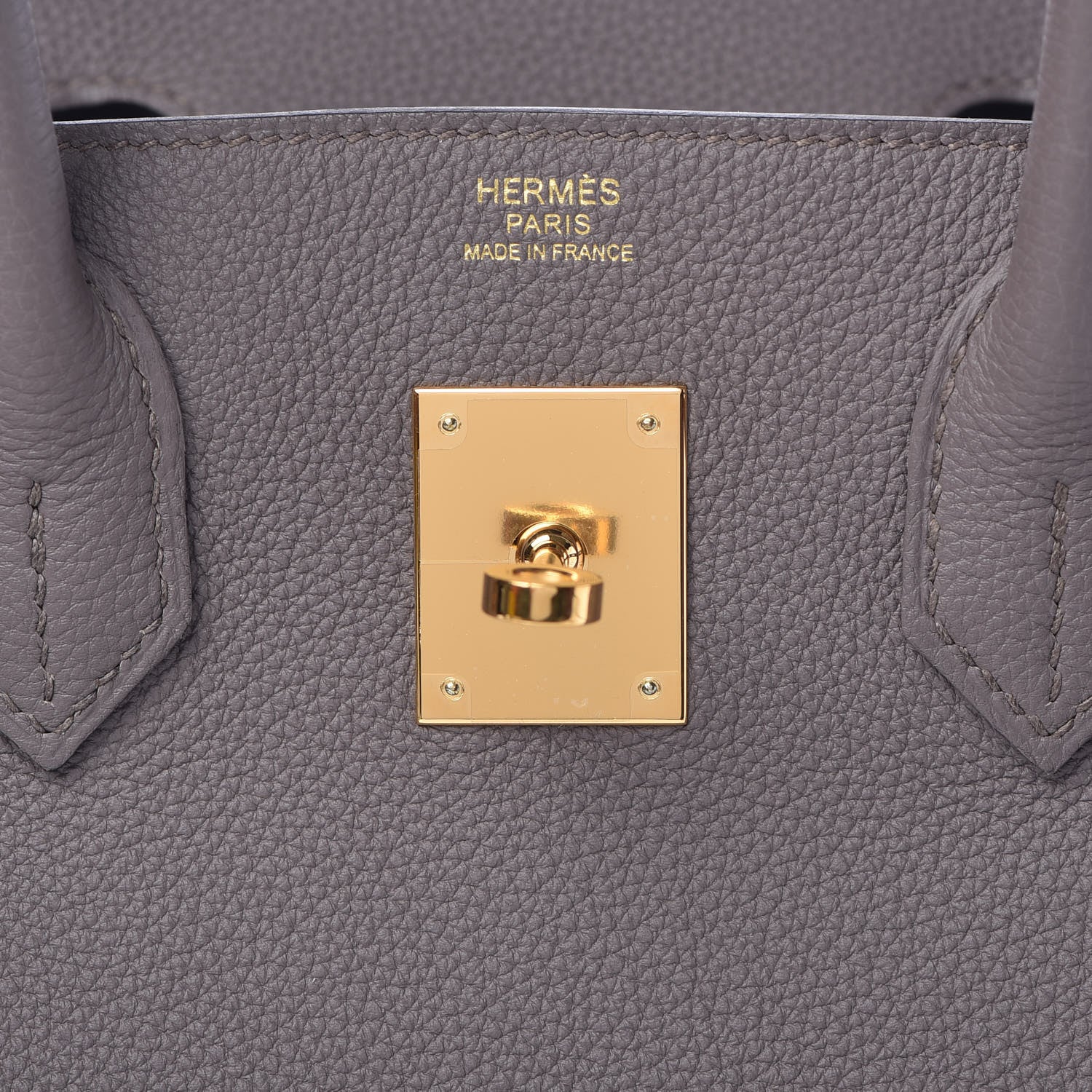 Hermes Togo Birkin 30 Etain 24 of 39