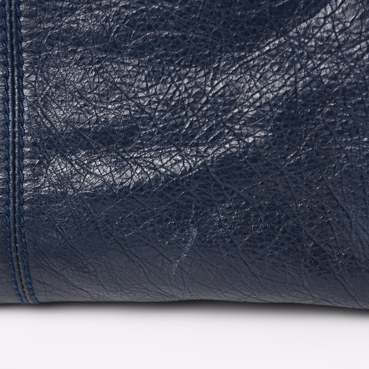 Balenciaga Agneau Giant 12 Silver Hardware Work Bleu Obscur 13 of 13