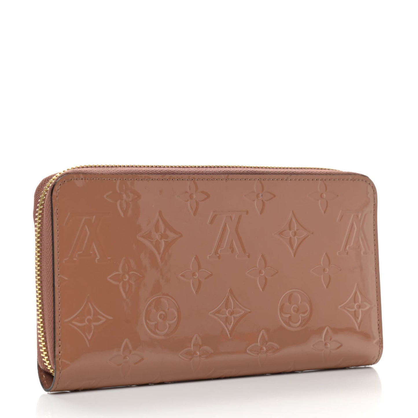 Vernis Zippy Wallet Rose Velours