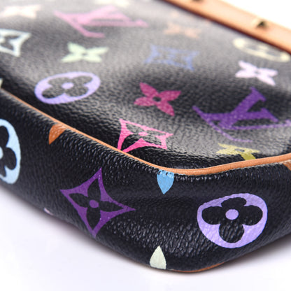 Louis Vuitton Monogram Multicolor Pochette Accessories Black 9 of 15