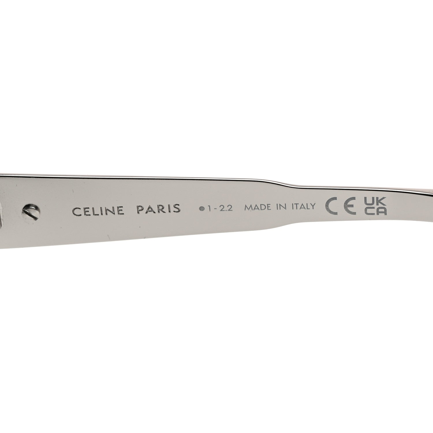 Celine Metal Triomphe 02 Sunglasses CL40254U Silver 6 of 7