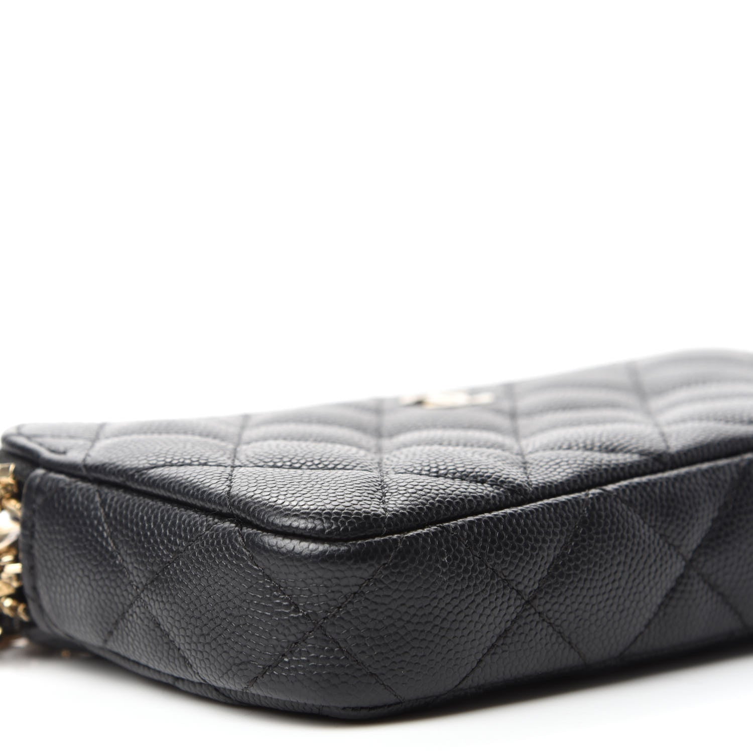 Chanel Caviar Quilted Small Clutch With Chain Black 6 of 12