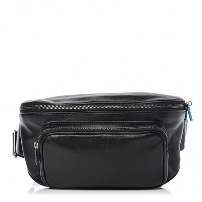 Saint Laurent Lambskin Subway Belt Bag Black 1 of 10