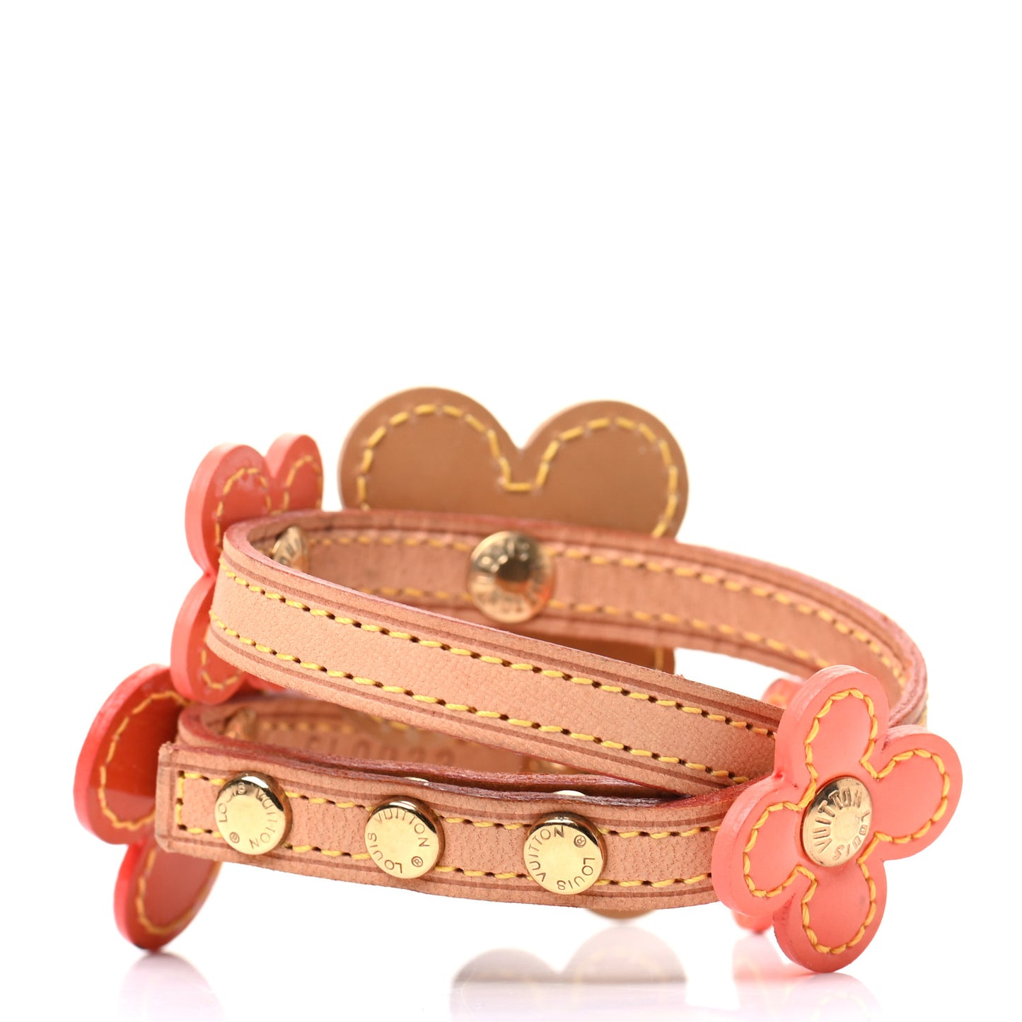 Patent Fleur Double Wrap Bracelet