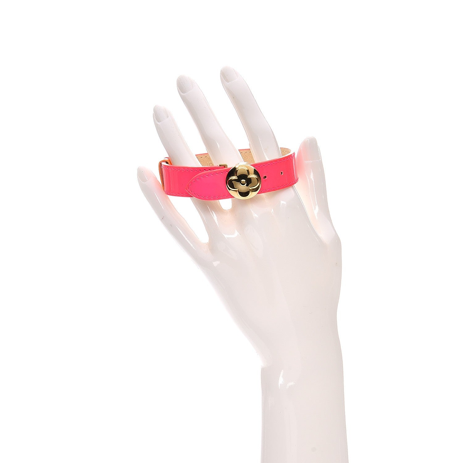 Louis Vuitton Vernis Fluo Wish Bracelet Pink 2 of 6