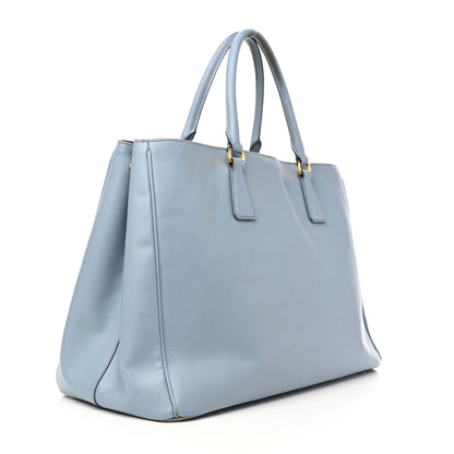 Prada Saffiano Cuir Large Double Bag Astrale 2 of 11