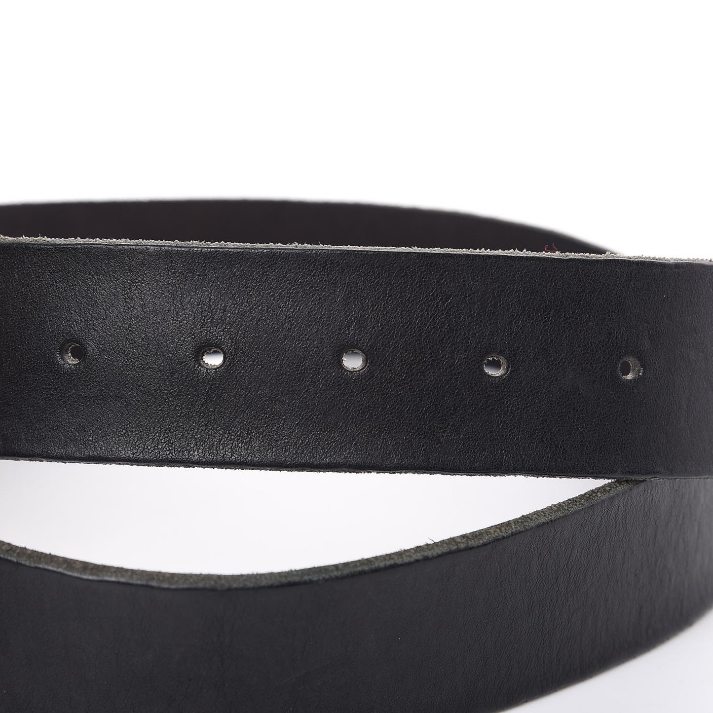 Faded Calfskin Double G 40mm Belt 80 32 Black