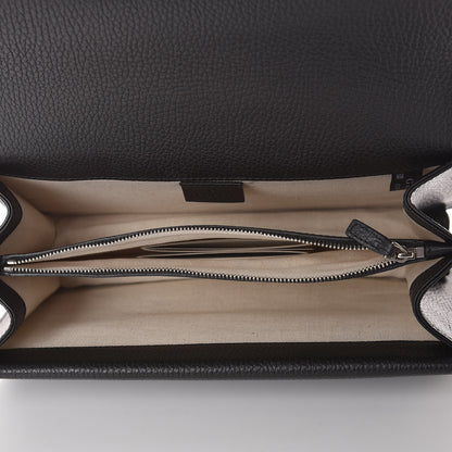 Gucci Pebbled Calfskin Small Dionysus Shoulder Bag Black 7 of 10