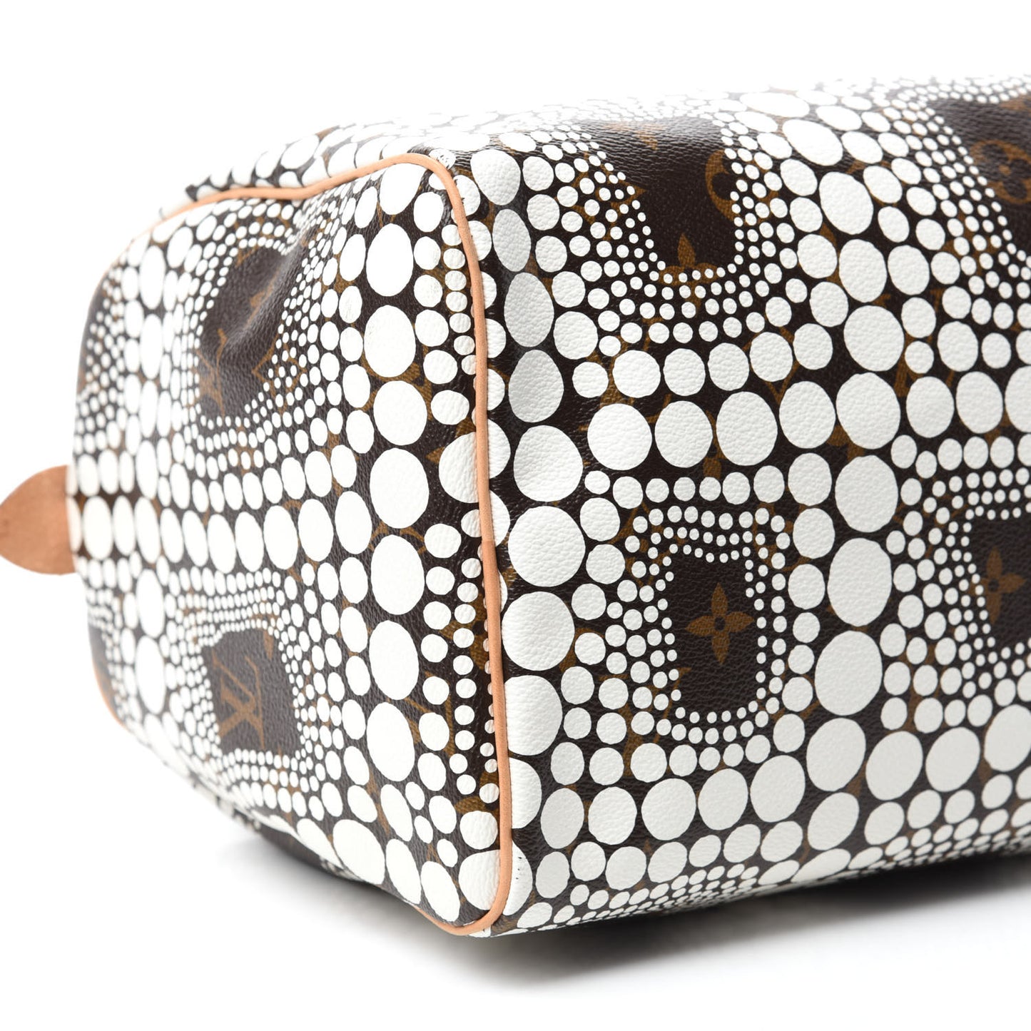 Monogram Kusama Town Speedy 30 White