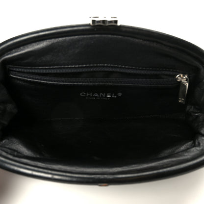 Chanel Lambskin Quilted Timeless Clutch Black 5 of 8