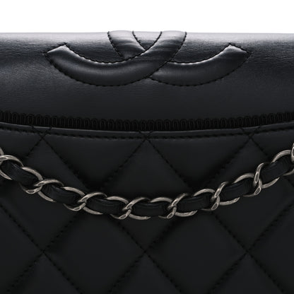 Chanel Calfskin Quilted Ballerine Flap Black 8 of 11