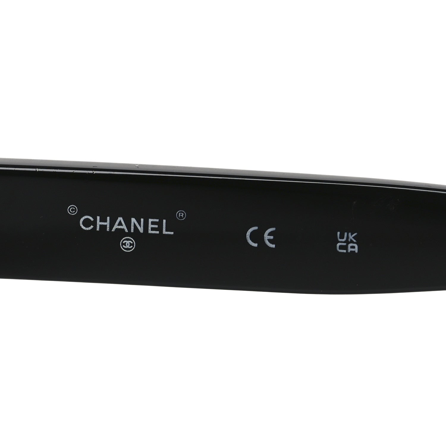 Chanel Acetate Metal Butterfly Sunglasses 71553 Black 5 of 7