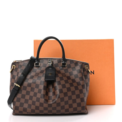 Louis Vuitton Damier Ebene Odeon Tote MM Black 10 of 10