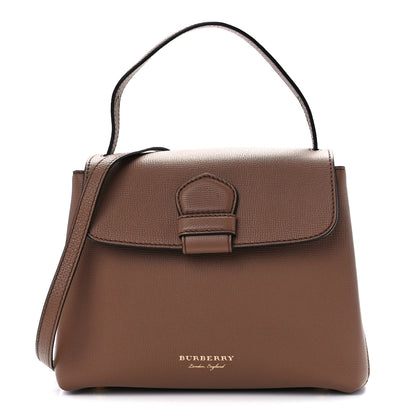 Burberry Derby Calfskin House Check Small Camberley Dark Sand 1 of 12