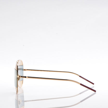Christian Dior Split 1 Aviator Sunglasses Rose Gold 3 of 8
