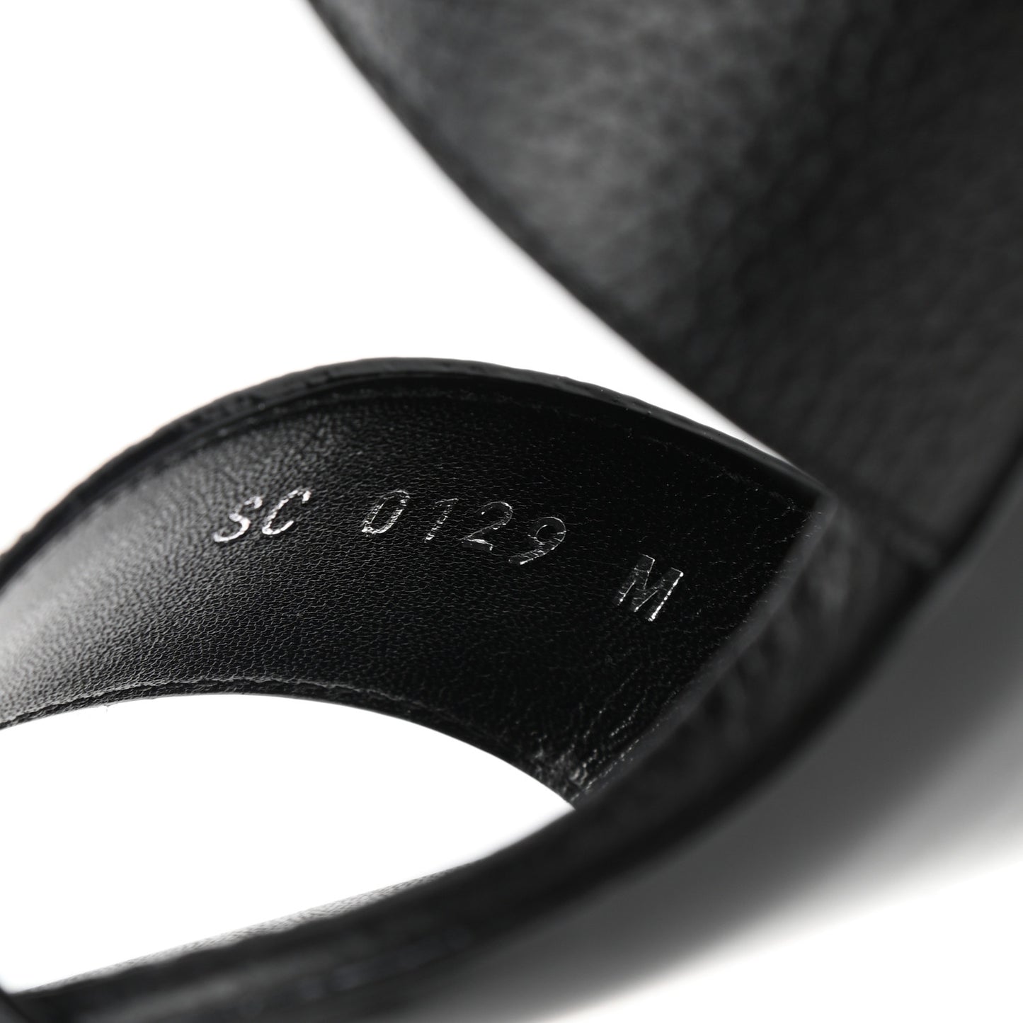 Calfskin Horizon Sandals 36 Black