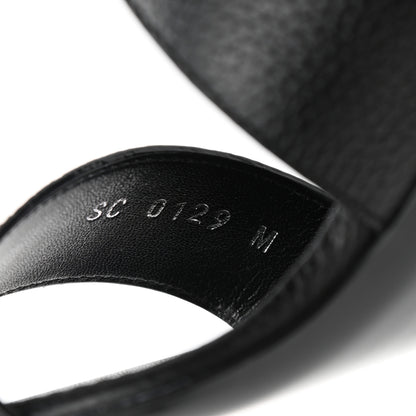 Louis Vuitton Calfskin Horizon Sandals 36 Black 8 of 8