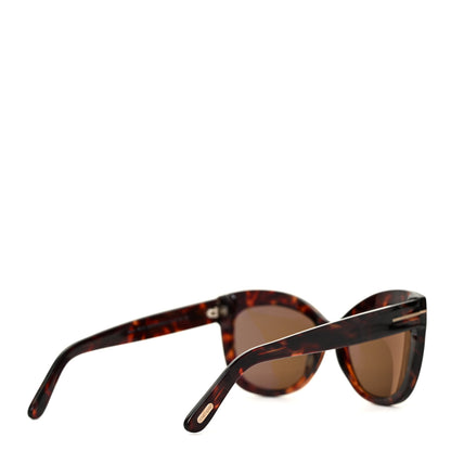 Tom Ford Acetate Alistair Cat Eye Sunglasses TF524 Tortoise 4 of 8