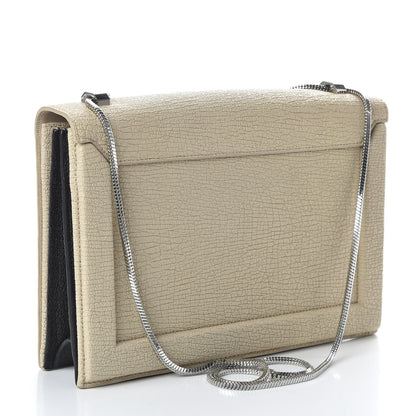 3.1 Phillip Lim 3.1 Textured Calfskin Soleil East West Shoulder Bag Nougat 3 of 9