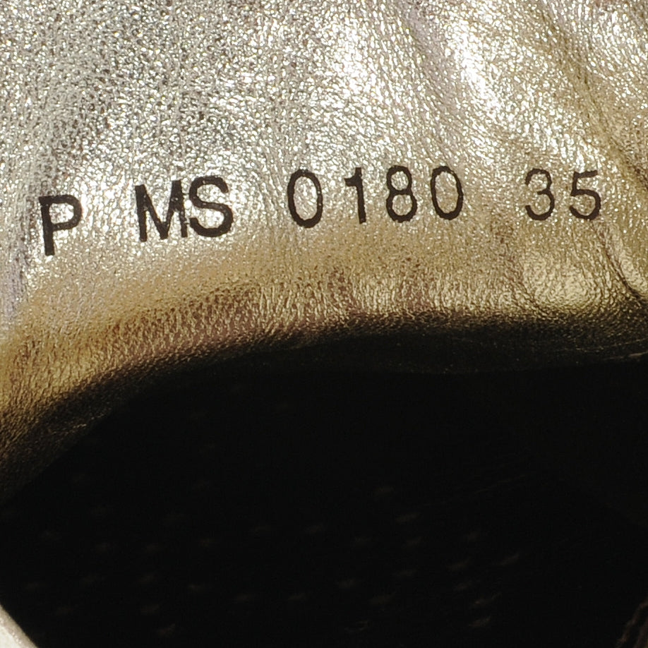 Patent Monogram Globe Trotter Sneakers 35