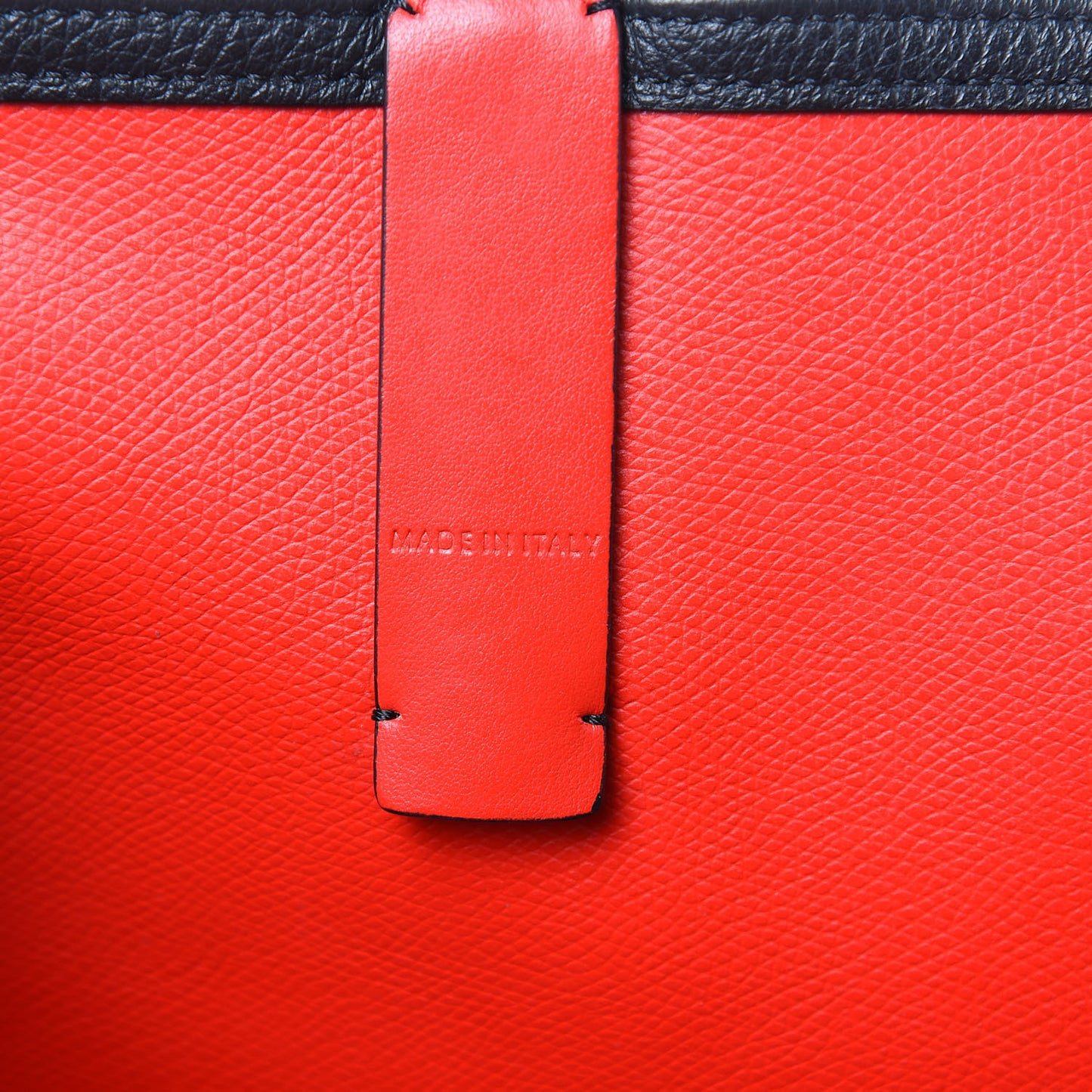 Calfskin Spikes East West Cabata Tote Black