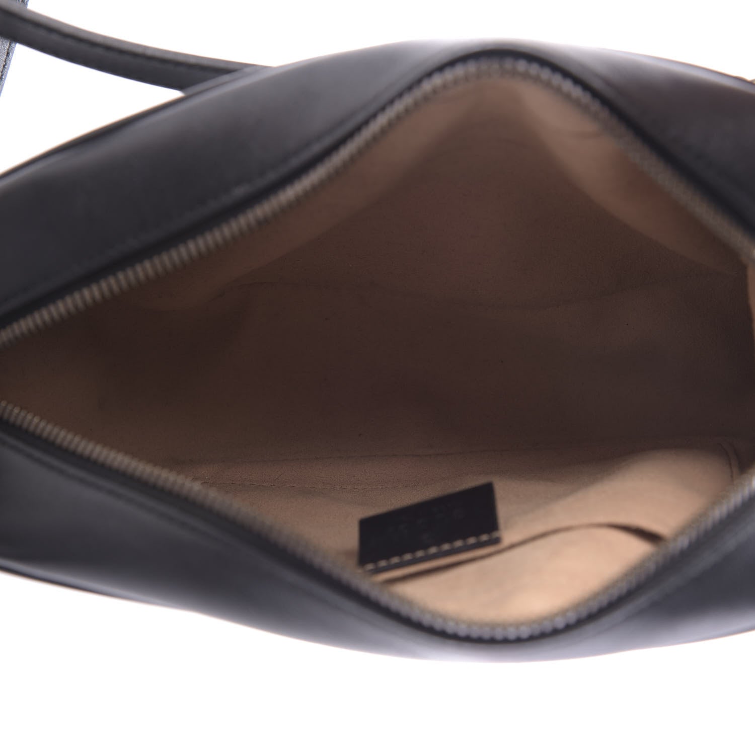 Gucci Calfskin Matelasse Small GG Marmont Chain Shoulder Bag Black 5 of 10