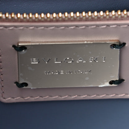 Bulgari Nappa Quilted Calfskin Serpenti Forever Diamond Blast Shoulder Bag Crystal Rose 8 of 10
