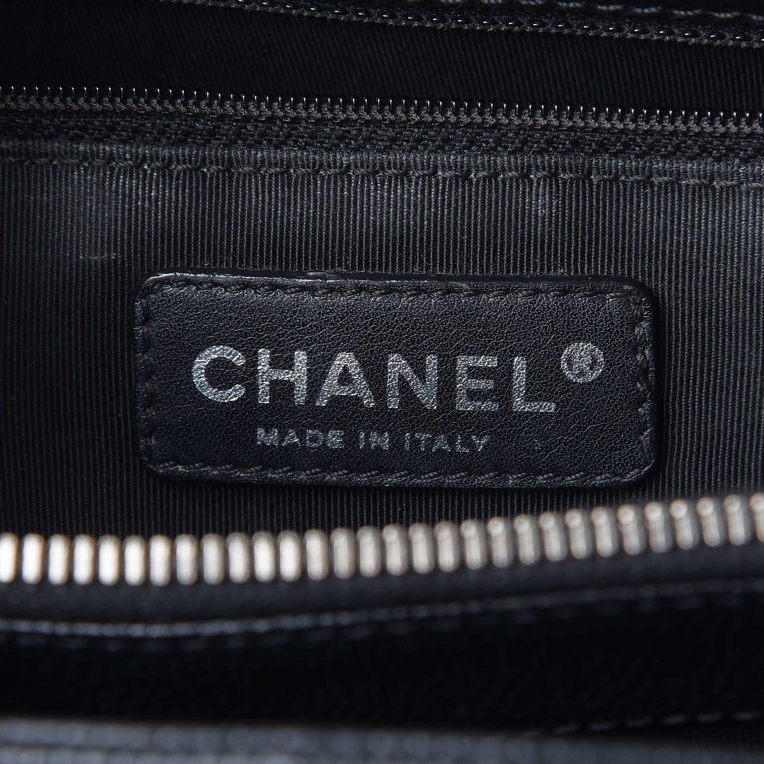 Chanel Caviar Quilted Grand Shopping Tote GST Black 6 of 14