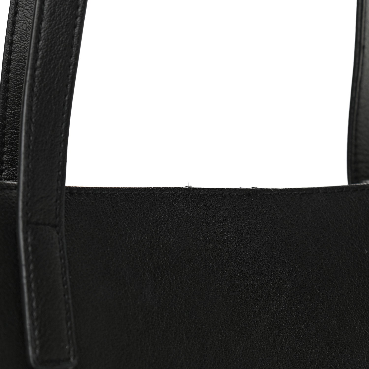 Saint Laurent Calfskin Large Shopping Tote Black 12 of 12