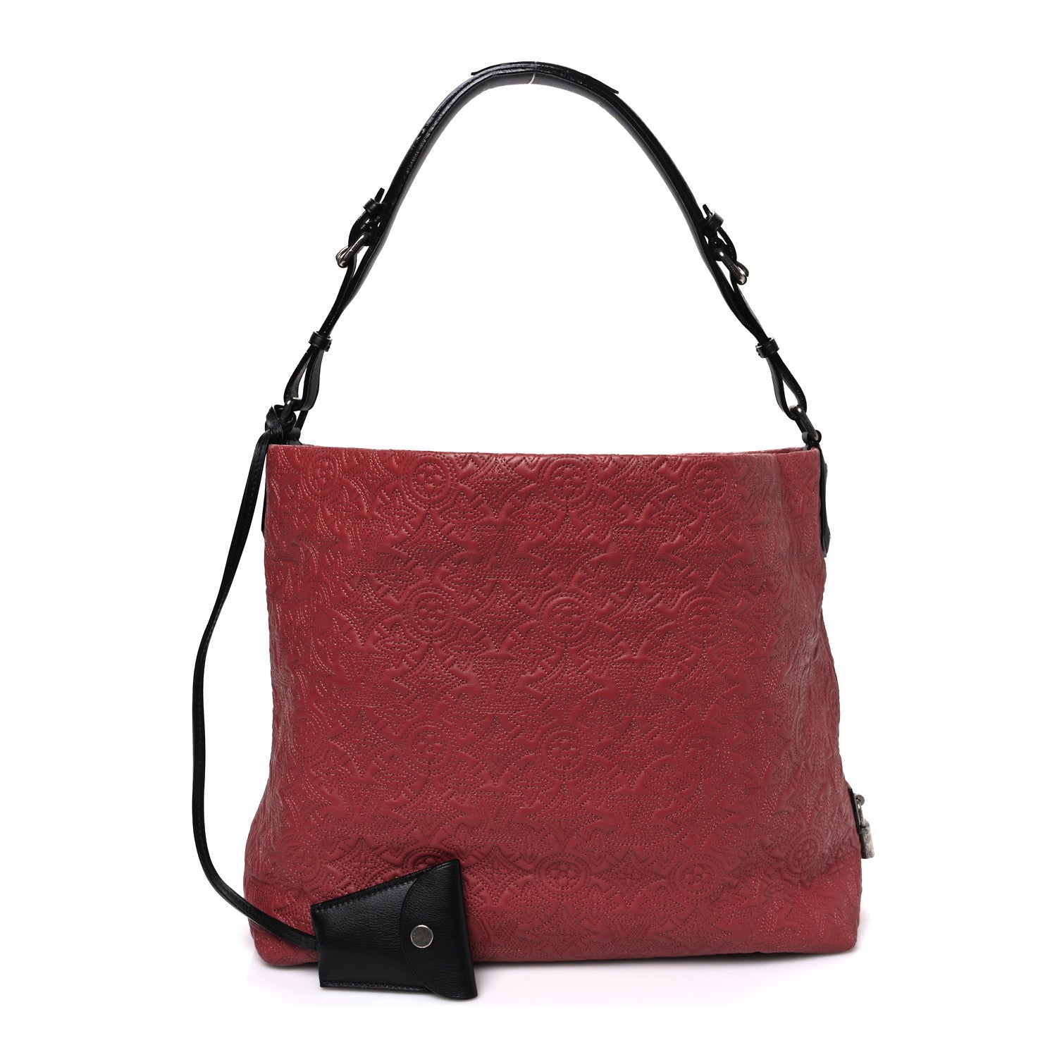 Louis Vuitton Monogram Lambskin Antheia Hobo PM Framboise 1 of 8